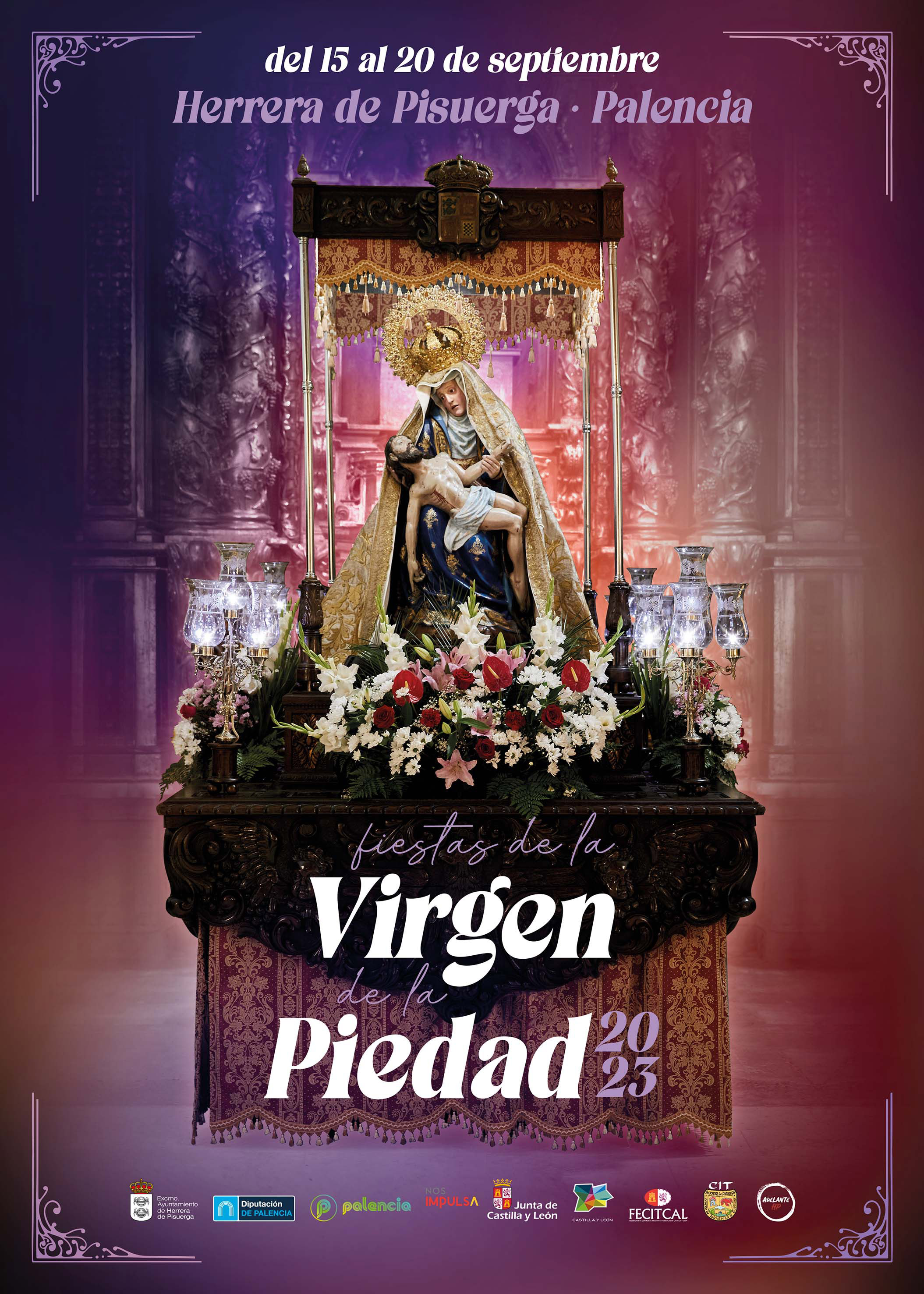 Fiestas patronales en honor a Nuestra Señora de la Piedad 2023 Herrera de Pisuerga